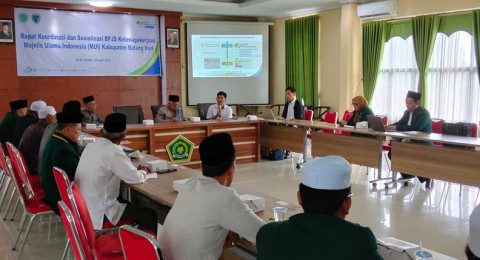 Rakor dan Sosialisasi BPJS Ketenagakerjaan Tingkatkan Literasi Jaminan Sosial bagi Tenaga Keagamaan di Batanghari